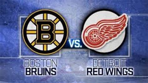 Boston Bruins Vs Detroit Red Wings Betting Pick And Odds 11819