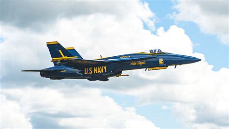 The Blue Angels Have Officially Received Their First Fa 18e Super Hornet