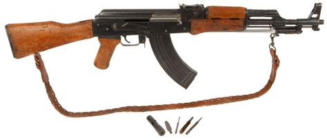 Deactivated Ak47 Assault Rifle Type 56with Folding Bayonet Live