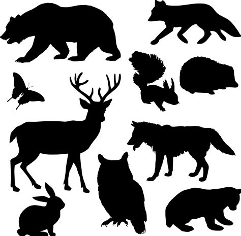 Silhouette Animal Clipart 20 Free Cliparts Download Images On
