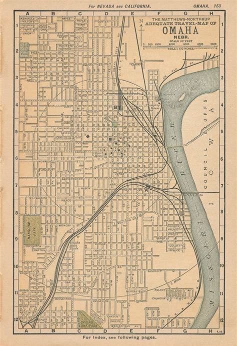 1893 Antique Map Of Omaha Nebraska Etsy Fine Art Prints Antique