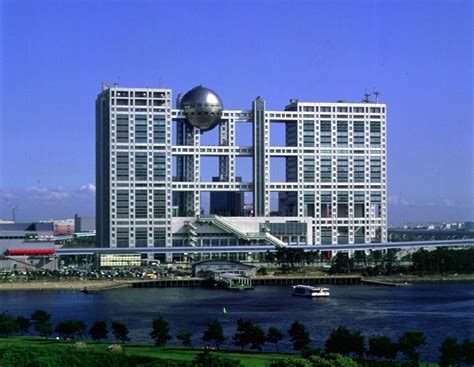Fuji Television Headquarters Building Tange Associates