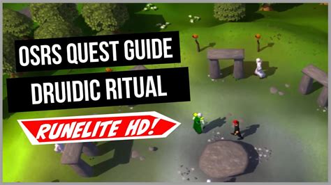 Osrs Druidic Ritual Quest Guide Old School Runescape Runelite Hd