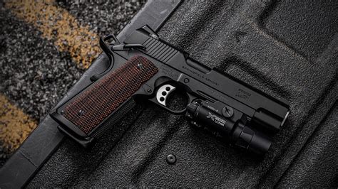 A 1911 With Soul Springfield Customs Professional Light Rail 9mm