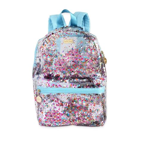 Carry Confetti Backpack Glitter Backpack Clear Backpack Backpacks