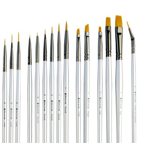 Buy Best Small Miniature Paint Brushes Detail Paint Brush Set Of 14