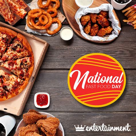 National Fast Food Day Social Post Entertainment Coupon Book