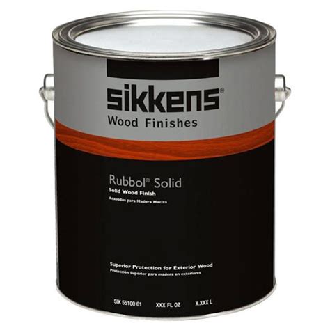 Sikkens Rubbol Solid Exterior Wood Stain Deck Finish Low Luster