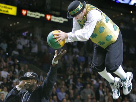 Whether it's soaring through the air doing acrobatic dunks. Celtics opener: Red Auerbach night - Boston.com