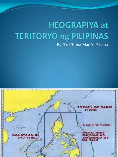 Heograpiya At Teritoryo Ng Pilipinas