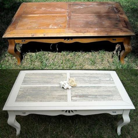 We tried white and black and a blended grey. Coffee table with glass panels remove glass and replace ...
