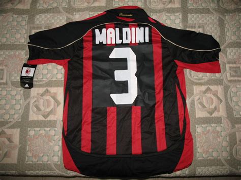 Ac Milan Home Football Shirt 2006 2007 Sponsored By Bwin