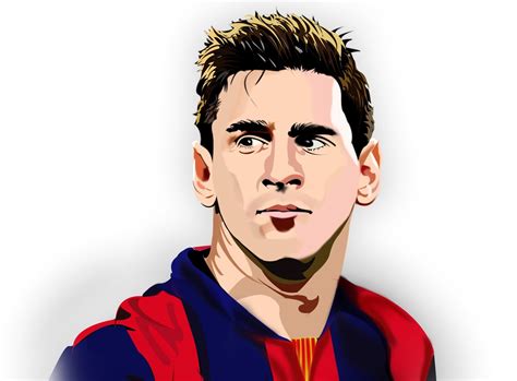 Messi Drawing Cartoon How To Draw Messi Step By Step Easy Drawing