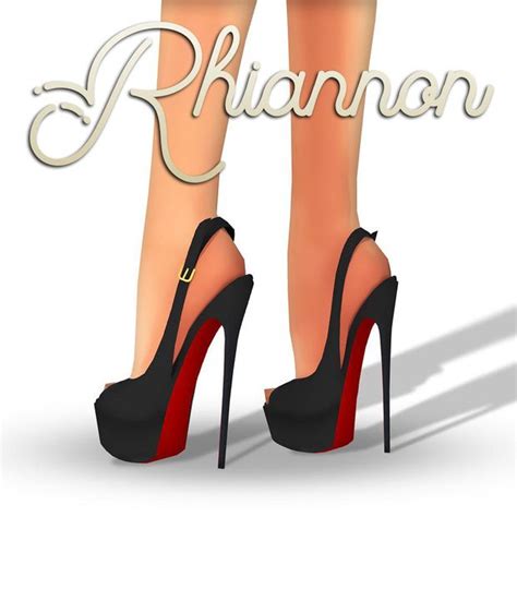 Rhiannon Impossible Heels Cooper322 On Patreon Heels Sims 4 Cc