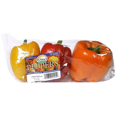 Fresh Stoplight Bell Peppers ‑ Shop Peppers At H‑e‑b Stuffed Peppers