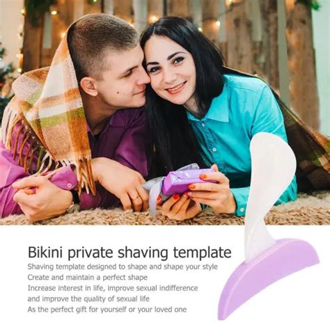 Women Bikini Dedicated Privates Shaving Stencil Female Pubic Hair Razor