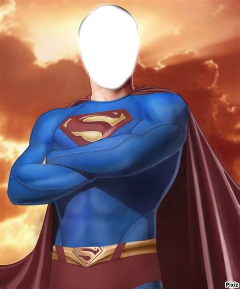 Superman Montaje Fotografico Pixiz