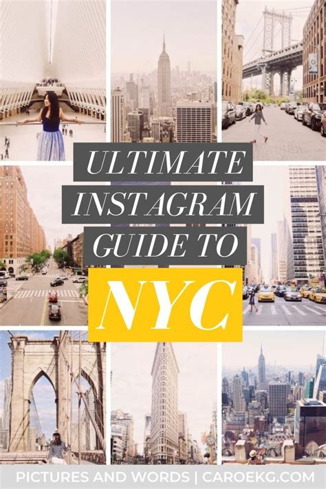 the 30 most instagrammable places in nyc top new york city photo spots amazing instagram