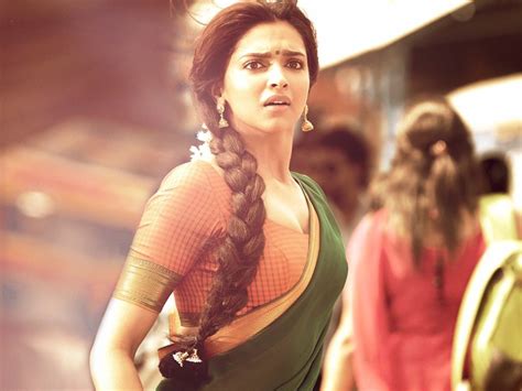 Deepika Padukone In Saree Images Tamil Movie Posters Images Actress