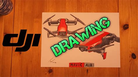 Dji Mavic Air Drone Marker Design Drawing Speedart Of The New Dji