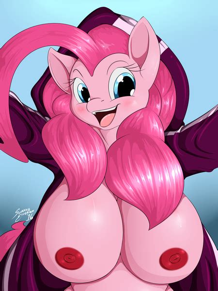 Pinkie Pie Nudity Anthro Breasts Questionable Clothes Animated My Xxx