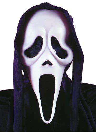 Stoned Scary Movie Scream Mask And Cape Halloween