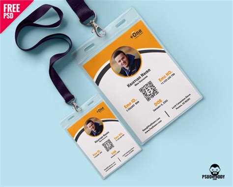 Psd student id card template free psd we have about (393 files) free psd in psd format. Multipurpose Photo Identity Card Template PSD - PsdDaddy.com