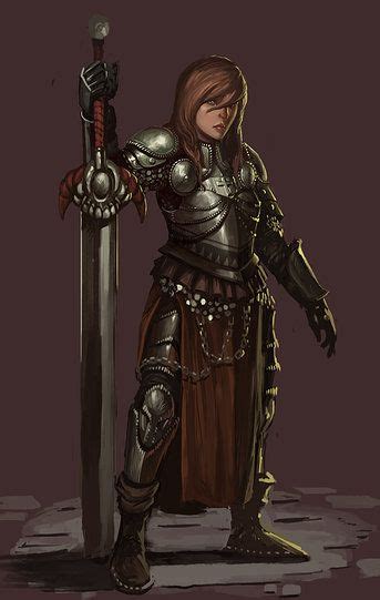 Josh Corpuz Female Characters Character Portraits Female Armor