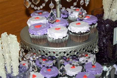 Enchanted Expectations Purple And Silver Bridal Shower