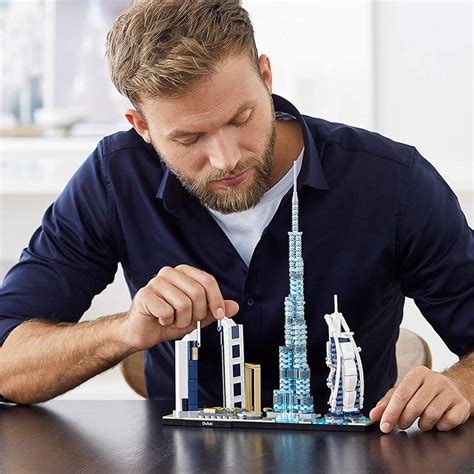 Lego Architecture Dubai 740 Piece Building Kit Lego 21052 Ages