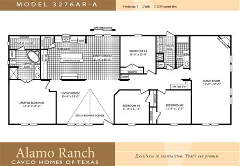 Cavco Mobile Home Floor Plans Floorplans Click