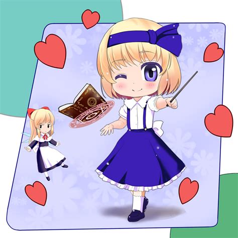 Alice Margatroid Shanghai Doll And Alice Margatroid Touhou And 1 More Drawn By A