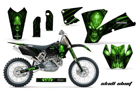 50 sx, 65 sx, 65 sx, 85 sx, 125 sx, sxf KTM 03-04 EXC XC 01-02 SX 125/250/450/525/520 GRAPHICS KIT ...