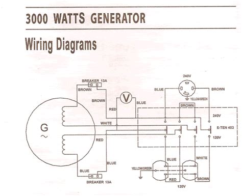Champion 41532 Generator Wiring Diagram