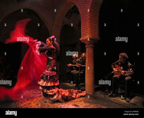 Flamenco Dance Show Seville Andalusia Spain Stock Photo Alamy