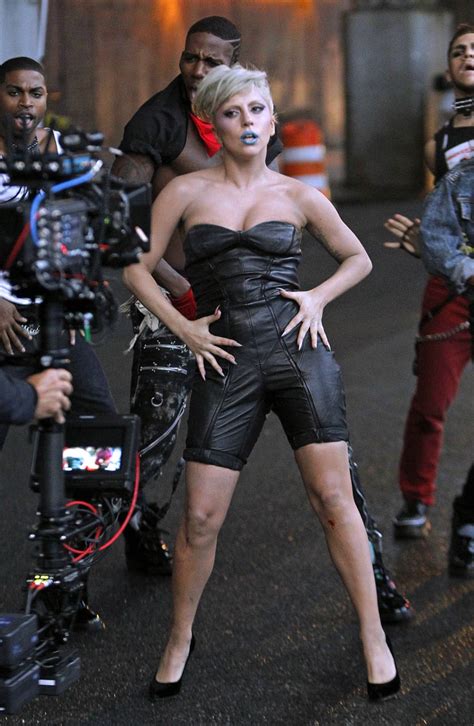 First Look Photos Of Lady Gagas Music Video Style Stylecaster