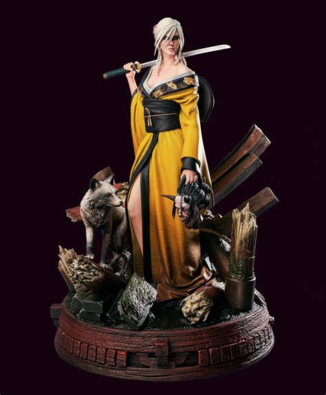 Apa yang kamu pikirkan jika mendengar kata top or bottom?. Ciri and the Kitsune. A Japan themed take on Ciri by CD Projekt Red. : witcher