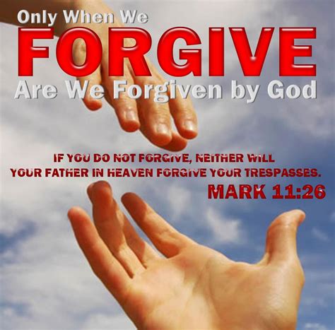 Forgiveness God