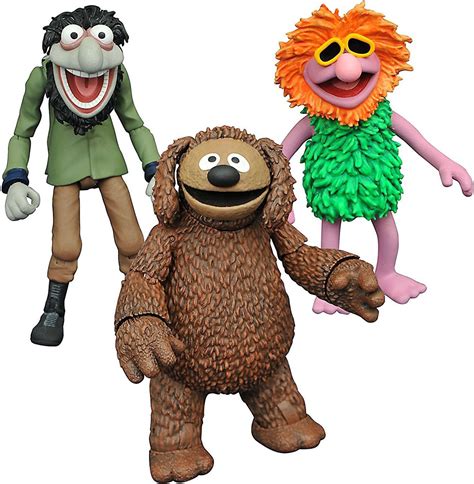 The Muppets Select Series 3 Rowlf Mahna Mahna Crazy Harry Action