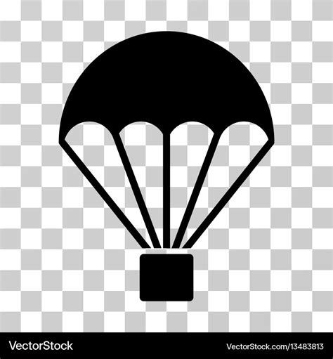 Parachute Icon Royalty Free Vector Image Vectorstock