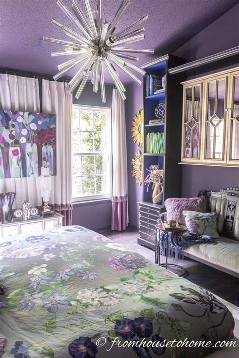 Dark purple master bedroom, purple romantic bedrooms decor for boys room furthermore. Purple Bedroom Decorating Ideas: Create a Stunning Master ...