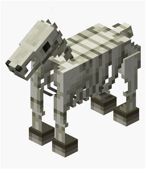 Skeleton Horse Minecraft Hd Png Download Transparent Png Image Pngitem