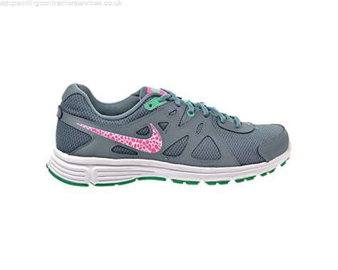 Nike Womens Revolution 2 Running Shoe Low Top Lace Up Running Sneaker