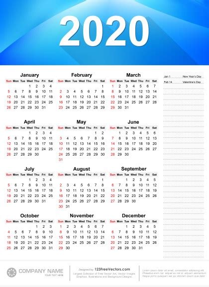 123freevectors 2021 Calendar Choose From Over A Million Free Vectors