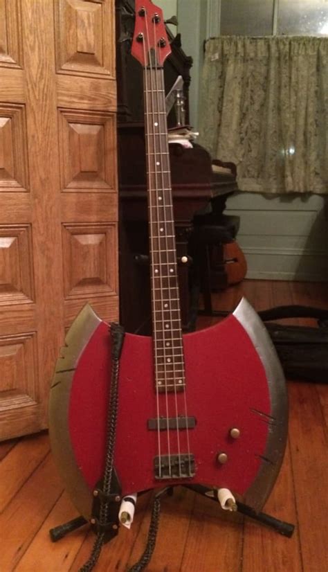 Marceline S Axe Bass Working Playable Adventure Time Etsy