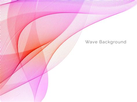 Colorful Motion Wave Style Abstract Background 2227418 Vector Art At