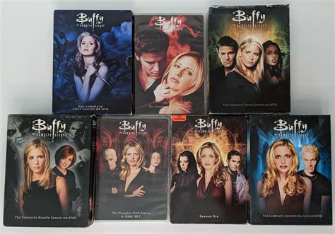 Buffy The Vampire Slayer Seasons Dvd Sets Complete Series Lot Ebay