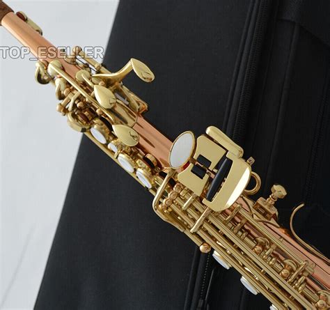 Sopranino Saxophone Customized Rose Copper Eb Sax Low Bb High F With