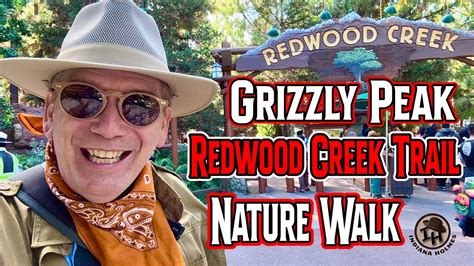 Redwood Creek Trail At Grizzly Peak In Disneys California Adventure Youtube