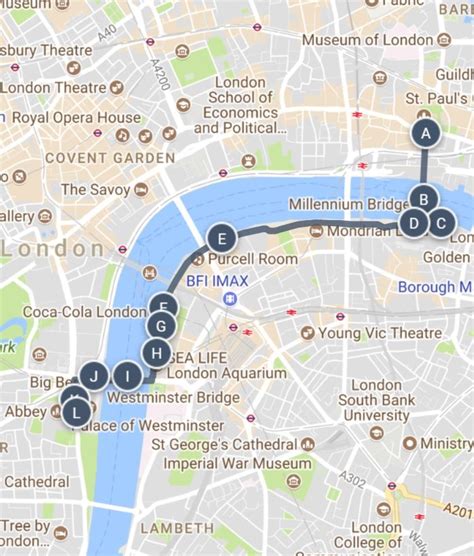 Thames River Sightseeing Walking Tour Map And Other Ways To Explore